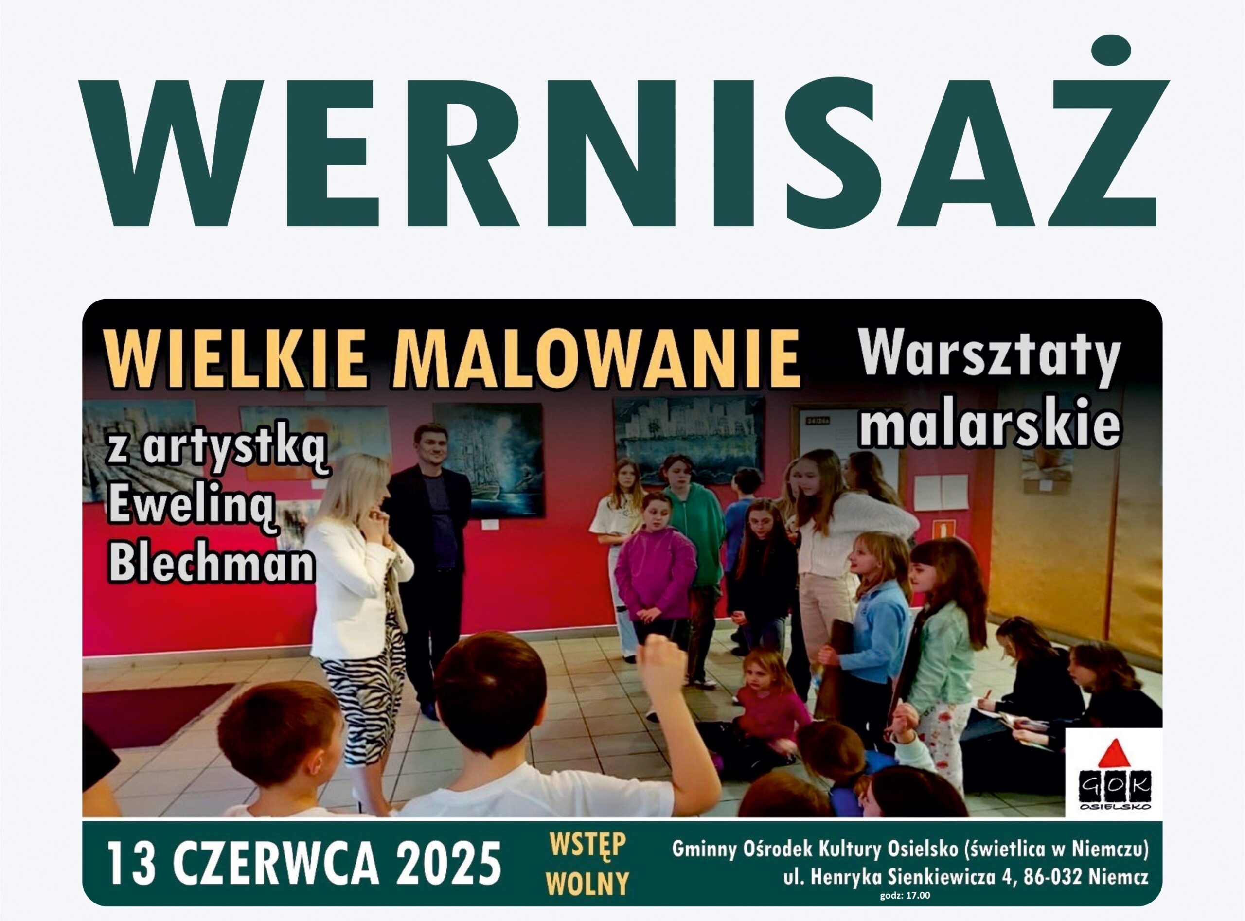 Read more about the article Warsztaty malarskie w świetlicy Niemcz