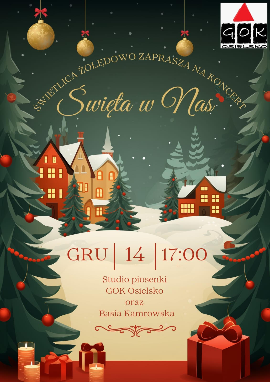 Read more about the article Świąteczny koncert w świetlicy Żołędowo