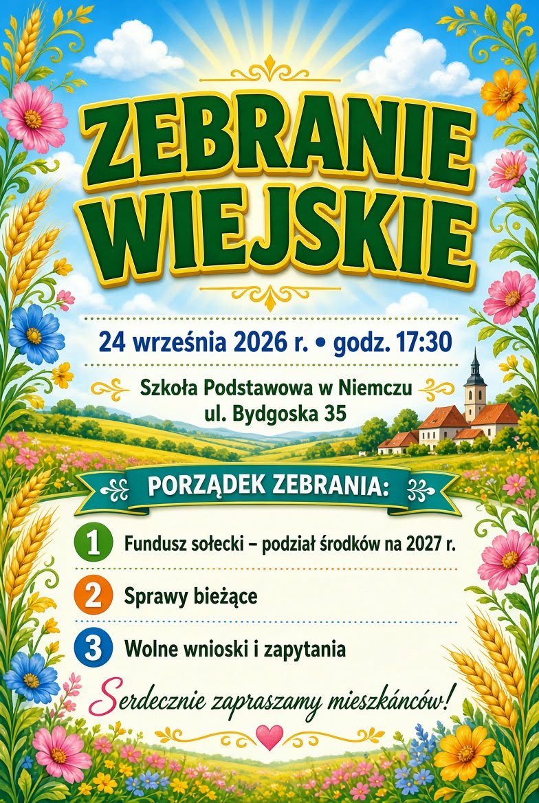 Read more about the article Zebranie Wiejskie 2026